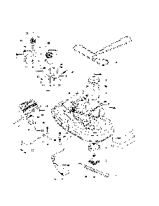 Mower deck/cutting deck Diagram and Parts List for  Husqvarna Lawn Mower