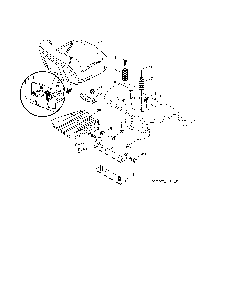 Seat Diagram and Parts List for  Husqvarna Lawn Tractor