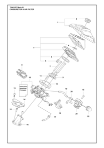 Part Location Diagram of 529549401 Husqvarna Fastening