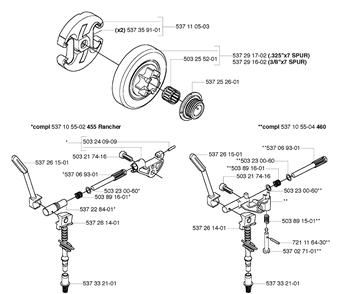 Part Location Diagram of 537332101 Husqvarna DISCONTINUED