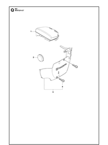 Winter Kit Diagram and Parts List for 2013-01 Husqvarna Chainsaw