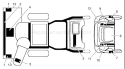 Page D Diagram and Parts List for SBE 96193002000 -2006-08 Husqvarna