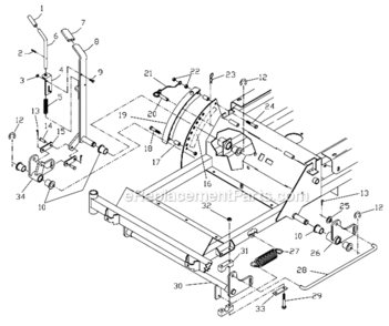 Part Location Diagram of 539104222 Husqvarna LINK