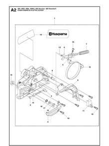 Part Location Diagram of 537286601 Husqvarna Pawl