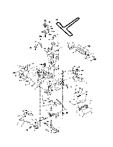Mower deck Diagram and Parts List for  Husqvarna Lawn Tractor