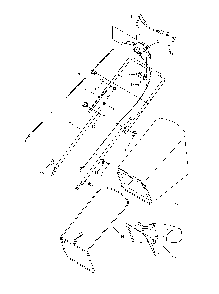 Handle Diagram and Parts List for  Husqvarna Lawn Mower