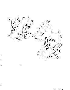 Tine Diagram and Parts List for  Husqvarna Tiller