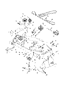 Mower deck Diagram and Parts List for  Husqvarna Lawn Tractor
