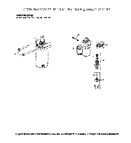 Starter Diagram and Parts List for  Husqvarna Lawn Tractor