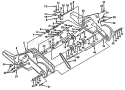 Page F Diagram and Parts List for CRT 50 HRT5A -1990-01 Husqvarna Tiller