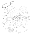 Page D Diagram and Parts List for CTH 130 954140100A -1999-10 Husqvarna Lawn Tractor