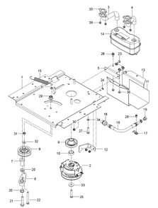Part Location Diagram of 590511701 Husqvarna Engine