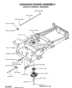 Engine Diagram and Parts List for (968999374)(2006-02) Husqvarna Lawn Mower