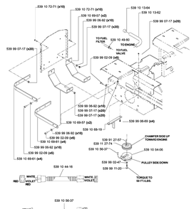 Engine Kohler 24hp And 25hp Diagram and Parts List for IZ5225TXPKOA (968999307)(2005-12) Husqvarna Lawn Mower