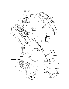Ignition system Diagram and Parts List for  Husqvarna Lawn Tractor
