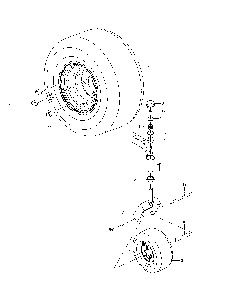 Wheels & tires Diagram and Parts List for  Husqvarna Lawn Mower