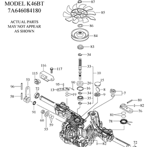 Part Location Diagram of 414417 Husqvarna SNAP RING