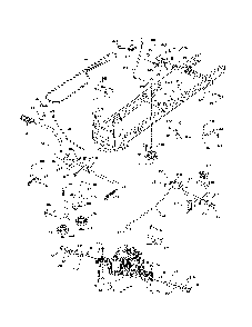 Drive Diagram and Parts List for  Husqvarna Lawn Tractor