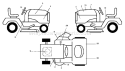 Page B Diagram and Parts List for GTH  96023000300 -2005-05 Husqvarna Lawn Tractor