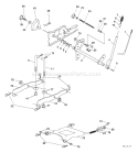Page F Diagram and Parts List for GTH  96023000300 -2005-05 Husqvarna Lawn Tractor
