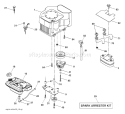 Page D Diagram and Parts List for GTH  96023000300 -2005-05 Husqvarna Lawn Tractor