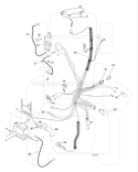 Page C Diagram and Parts List for GT 2254 96025000201 -2005-05 Husqvarna Lawn Tractor