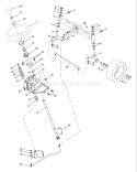 Part Location Diagram of 532163887 Husqvarna Boot Steering