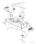 Part Location Diagram of 532188657 Husqvarna Spring Compression