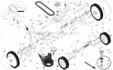 Part Location Diagram of 581952101 Husqvarna Cable Drive