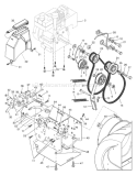 Part Location Diagram of 532191102 Husqvarna Guide, Belt