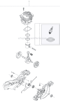 Page P Diagram and Parts List for  Husqvarna Concrete Saw