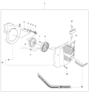 Page O Diagram and Parts List for K 960 2007-07 Husqvarna Concrete Saw