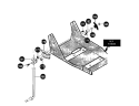 Page C Diagram and Parts List for LE 389 1996-11 Husqvarna Edger