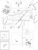 Electrical Diagram and Parts List for 96045001501 Husqvarna Lawn Tractor