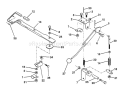Page K Diagram and Parts List for LRH  HNHR38B -954000622 -1994-01 Husqvarna Lawn Tractor