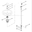 Page N Diagram and Parts List for LRH  HNHR38B -954000622 -1994-01 Husqvarna Lawn Tractor