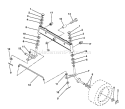Page G Diagram and Parts List for LRH  HNHR38B -954000622 -1994-01 Husqvarna Lawn Tractor