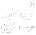 Page G Diagram and Parts List for LT 120 954140002A -1996-12 Husqvarna Lawn Tractor