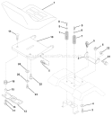 Page I Diagram and Parts List for LT 120 954140002A -1996-12 Husqvarna Lawn Tractor
