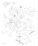Page F Diagram and Parts List for LT 1538 96043003802 -2008-04 Husqvarna Lawn Tractor