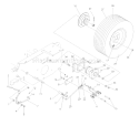 Page P Diagram and Parts List for LZF  966956801 -2008-04 Husqvarna Lawn Mower