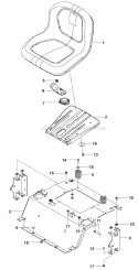 Part Location Diagram of 580308202 Husqvarna Support