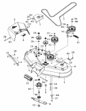 Part Location Diagram of 539112050 Husqvarna Bearing
