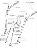 Page D Diagram and Parts List for ST 1030 1996-12 Husqvarna Snow Blower