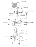 Page E Diagram and Parts List for ST 1030 1996-12 Husqvarna Snow Blower