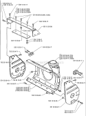 Page F Diagram and Parts List for ST 1030 1996-12 Husqvarna Snow Blower