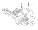 Page B Diagram and Parts List for K55J Tuff Torq  Transaxle Husqvarna Engine
