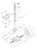 Page B Diagram and Parts List for W 3213 2001-02 Husqvarna Lawn Mower