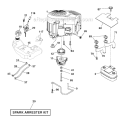 Part Location Diagram of 586219601 Husqvarna Control Throttle/Choke