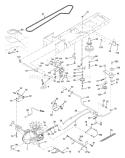 Part Location Diagram of 532169594 Husqvarna Link Transaxle